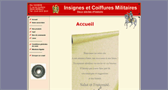 Desktop Screenshot of gaignon-militaria.com