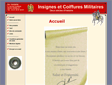 Tablet Screenshot of gaignon-militaria.com